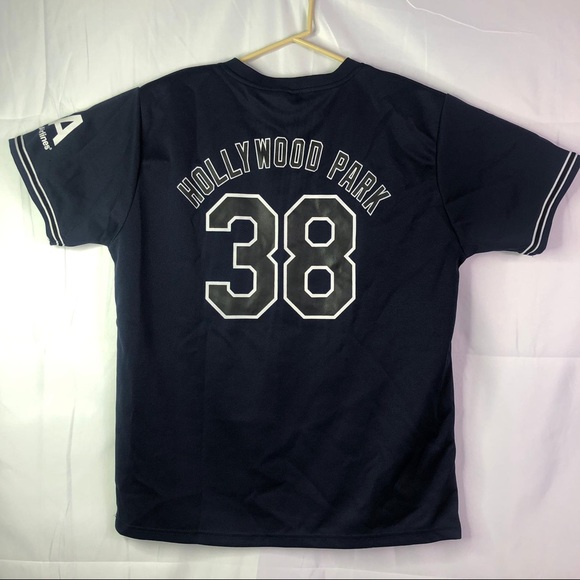 🍪Hollywood Park Sports Size M Mens Shirt🍪 - Picture 5 of 7